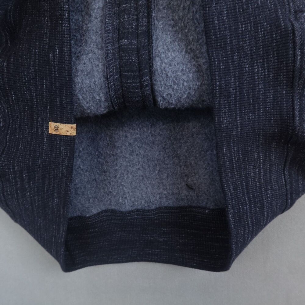 NWT TenTree Jacket Zip Hoodie Size Medium Meteorite Black Space Dye Logo - Picture 7 of 10